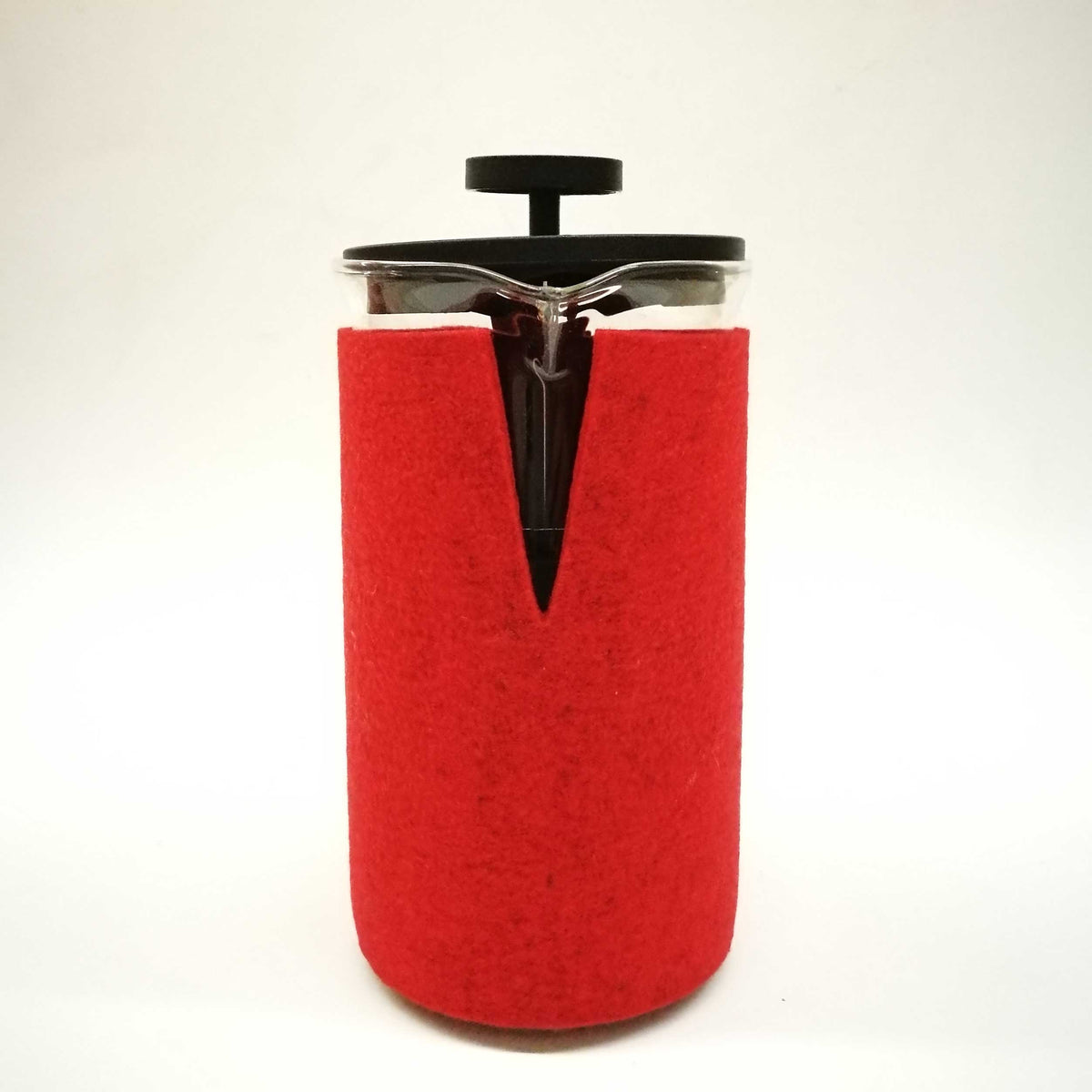 Red Cozy French Press